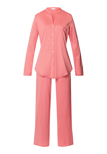 Cotton Deluxe Button Front Pajama Set | Lantana 77956-2347